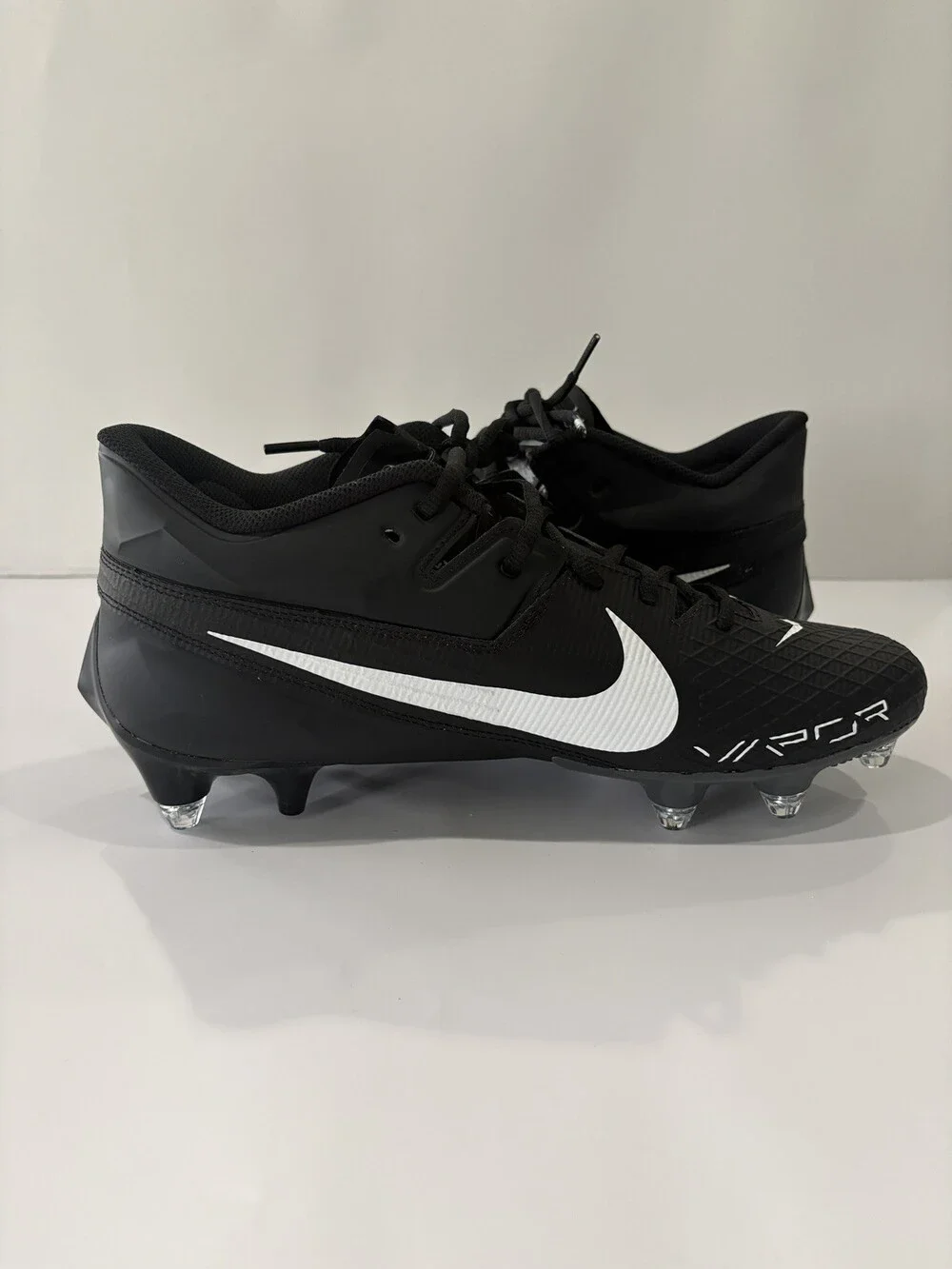 Mens Size 12.5 Nike Vapor Edge Elite 360 2 D P Black White Smoke Grey FJ7021-001